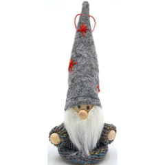 Zawieszka skrzat szary