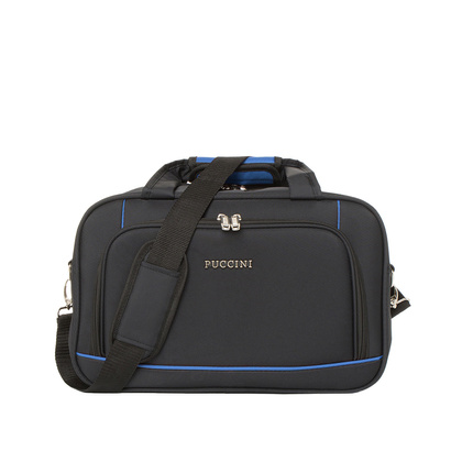 Torba podróżna podręczna PUCCINI NEW PADWA BM20510 17 Czarno niebieska