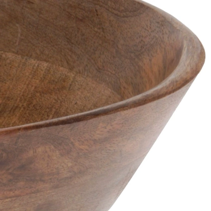 Miska misa na owoce do serwowania dań drewniana 30x10,5 cm 2,6l