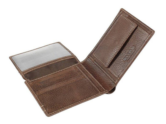 BH-393 TUCSON Portfel męski skórzany Brązowy