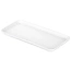 Taca kuchenna do serwowania prostokątna 29,5x15 cm biała