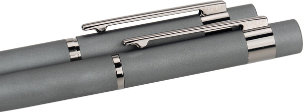 Zestaw piśmienny długopis i pióro kulkowe soft touch PORTO VEHLO MoLu