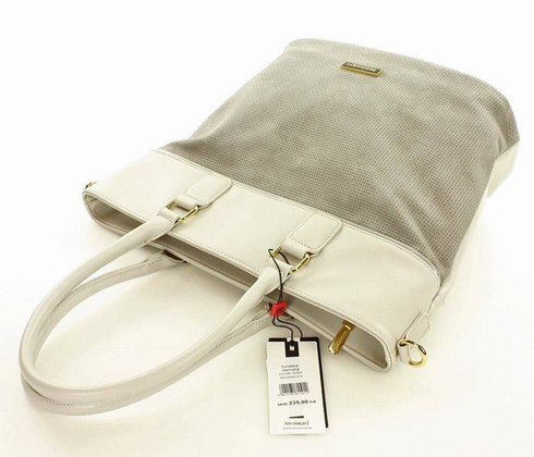 MONNARI Funkcjonalna torba shopper szary - min. zamówienie 20 / 50 / 100 szt.