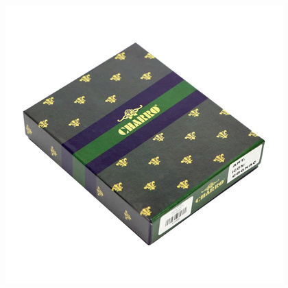 Skórzany męski portfel Charro IASI 1373 ciemny brąz