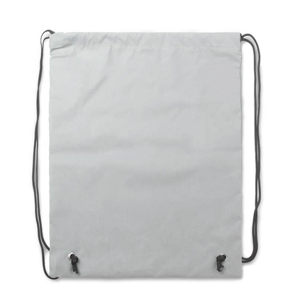 Worek na sznurkach VISI z materiału odbijającego światło