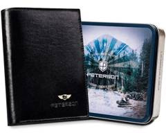 Skórzany portfel męski na karty