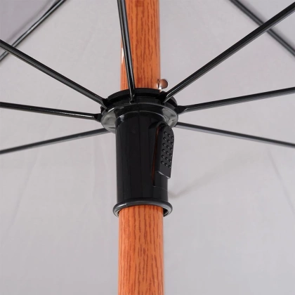 Parasol plażowy ogrodowy regulowany szary 200 cm