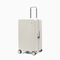 Średnia walizka PUCCINI MONTE CARLO PC036TB 6B Beżowa