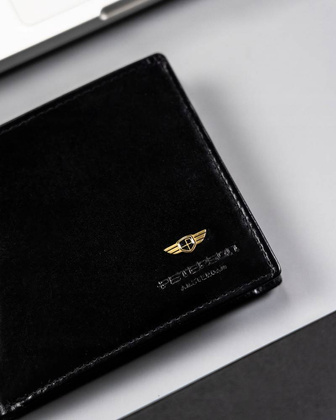 Skorzany portfel meski bez zapiecia zewnetrznego