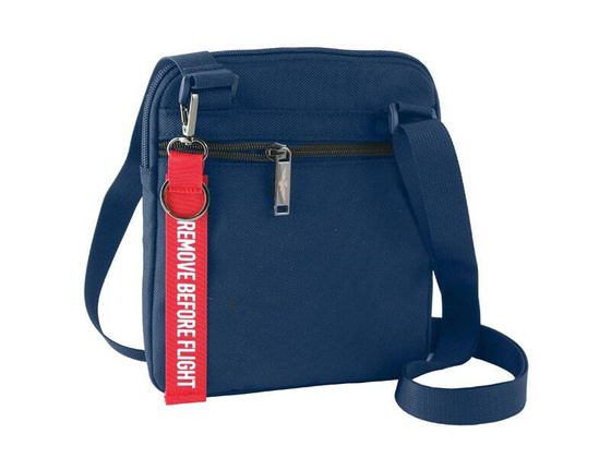 Torba na ramię AERONAUTICA MILITARE Drone Granatowa