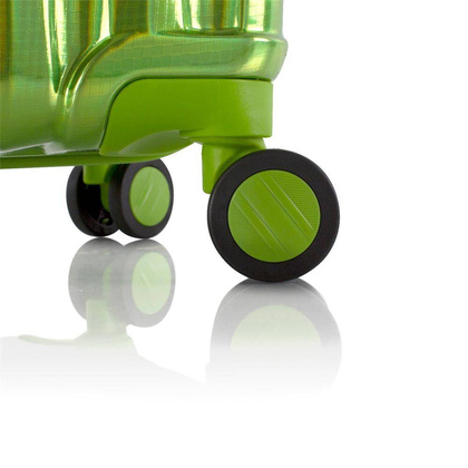 HEYS Astro Twarda średnia walizka na kółkach zielona