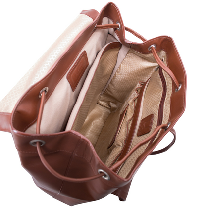 Plecak męski skórzany MCKLEIN HAGEN Brązowy