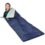 Śpiwór turystyczny mumia kołdra Quest granatowy