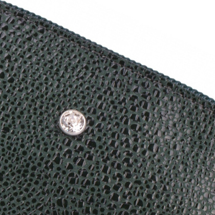 Kosmetyczka skórzana KEMER KO253 Zielona - min. zamówienie 20 / 50 / 100 szt.