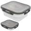 Pojemnik kuchenny do żywności składany z uszczelką silikonowy zamykany 1 l