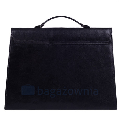 Teczka damska skórzana T11-01-S1-154 Czarna - min. zamówienie 20 / 50 / 100 szt.