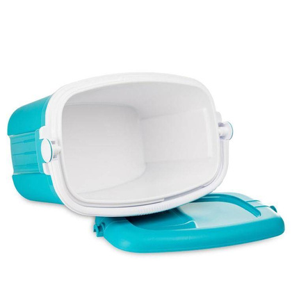 Lodówka turystyczna pasywna na wkłady ICEBERG 42L turkusowa