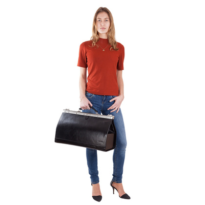 BIG TORBA SKÓRZANA KUFER KEMER VOOC 45 PK6 CZARNY