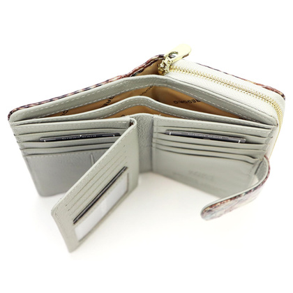 Portfel damski skórzany PELLUCCI VL-116 niebieski