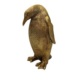 Figurka dekoracyjna Złoty Pingwin Wysokość 20,5 cm – 3989FJZ