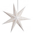 DUŻA GWIAZDA PAPIEROWA ŚWIĄTECZNA AŻUROWA biała 60 cm WITRAŻ 3D WG12