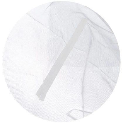 Moskitiera siatka na okno dachowe owady komary biała 120x140 cm