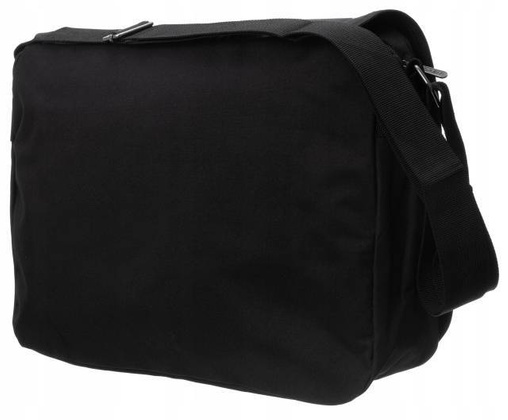 Mlodziezowa torba z poliestru z szerokim regulowanym paskiem