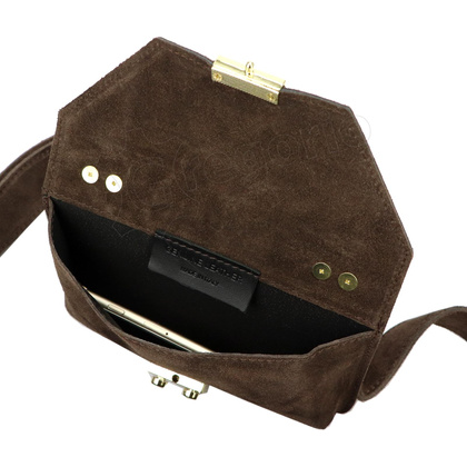 TOREBKA ZAMSZ NATURALNY 24-077 Ciemny brąz