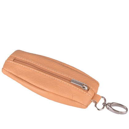 Etui na klucze skórzane K3 Beżowe - min. zamówienie 20 / 50 / 100 szt.