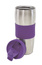 Kubek termiczny AU LAIT, fioletowy, srebrny