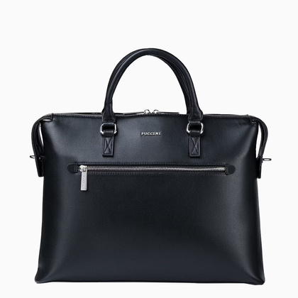 Torba z miejscem na laptop do 14" PUCCINI FASHION BAXP0036 1 Czarna