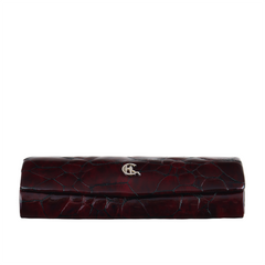 Etui na okulary Canaletto z naturalnej skóry lakierowanej E107s78