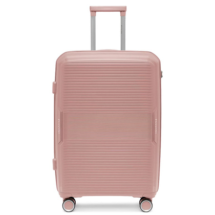 Średnia walizka PUCCINI YOKO PP029B 3C Różowa