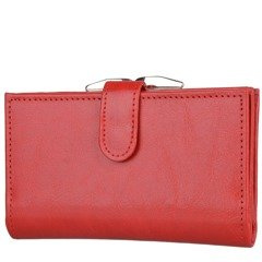 Portfel damski skózrany czerwony KEMER P13-60-S3-189 - min. zamówienie 20 / 50 / 100 szt.