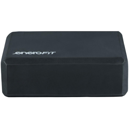 BLOK KOSTKA DO ĆWICZEŃ JOGA PILATES FITNESS CZARNA ENERO FIT