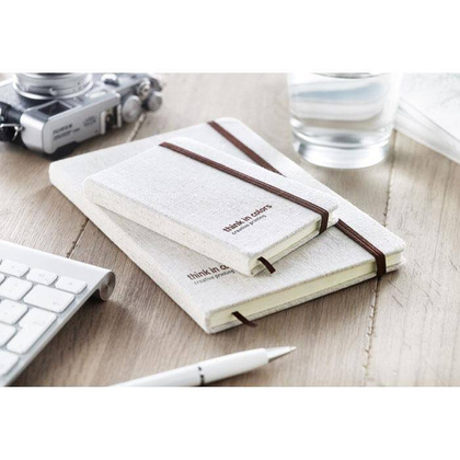 Notes A6 z płócienną okładką
