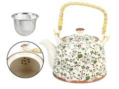 Czajnik ceramiczny z zaparzaczem