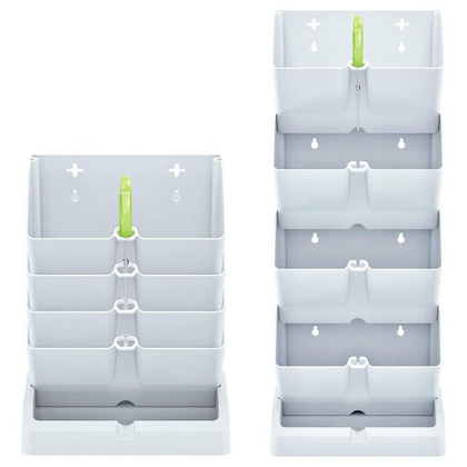 KWIETNIK OGRÓD WERTYKALNY STOJĄCY BIAŁY