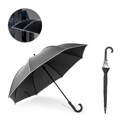 FINNLEY. Parasol 27" z wiatroszczelnego poliestru z recyklingu (100% rPET) o gramaturze