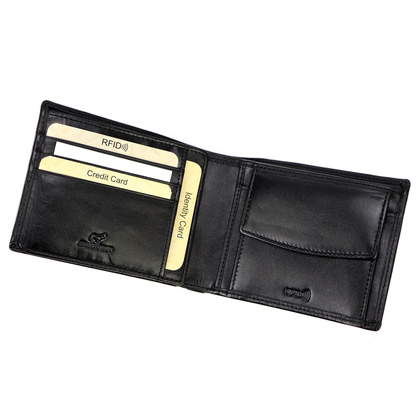 Skórzany męski portfel EL FORREST 709/A-67 RFID