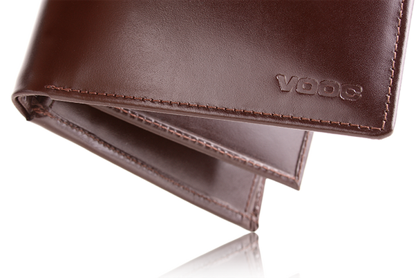 Skórzany portfel męski KEMER VOOC PPM6 Czarny