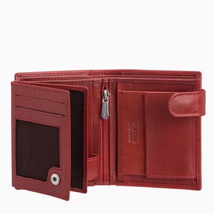 Portfel damski skórzany PUCCINI ROME CR2305 3 Czerwony