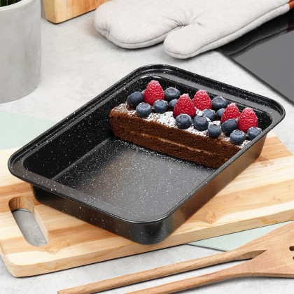 Brytfanna granitowa 28x19x5 cm