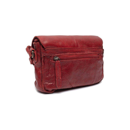 Torebka damska skórzana na ramię Czerwona - min. zamówienie 20 / 50 / 100 szt.