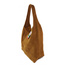Zamszowy worek , Włoska skórzana torba xl a4 Camel shopper bag W356C