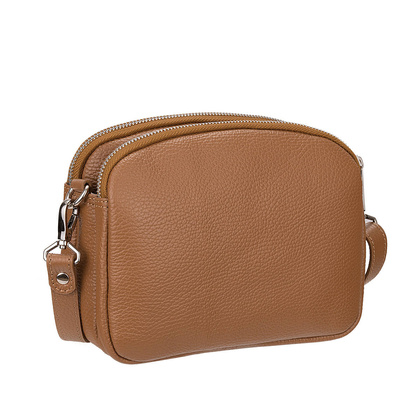 Mała torebka Canaletto z groszkowanej skóry licowej – klasyka i praktyczność na co dzień TD835