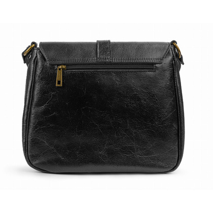 Listonoszka damska skórzana KEMER VOOC T5 Czarna