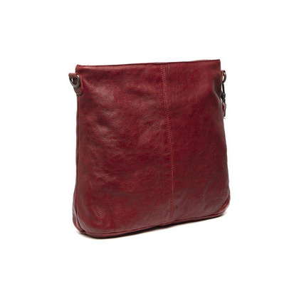 Torebka damska skórzana na ramię Czerwona - min. zamówienie 20 / 50 / 100 szt.