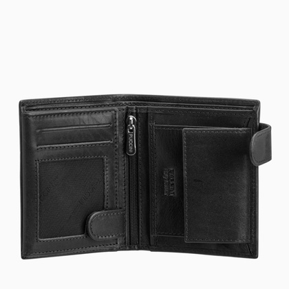 Portfel męski skórzany PUCCINI ROME CR2305 1 Czarny