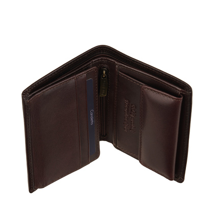 Portfel męski Canaletto ze skóry garbowanej roślinnie PM1104s160RFID GR